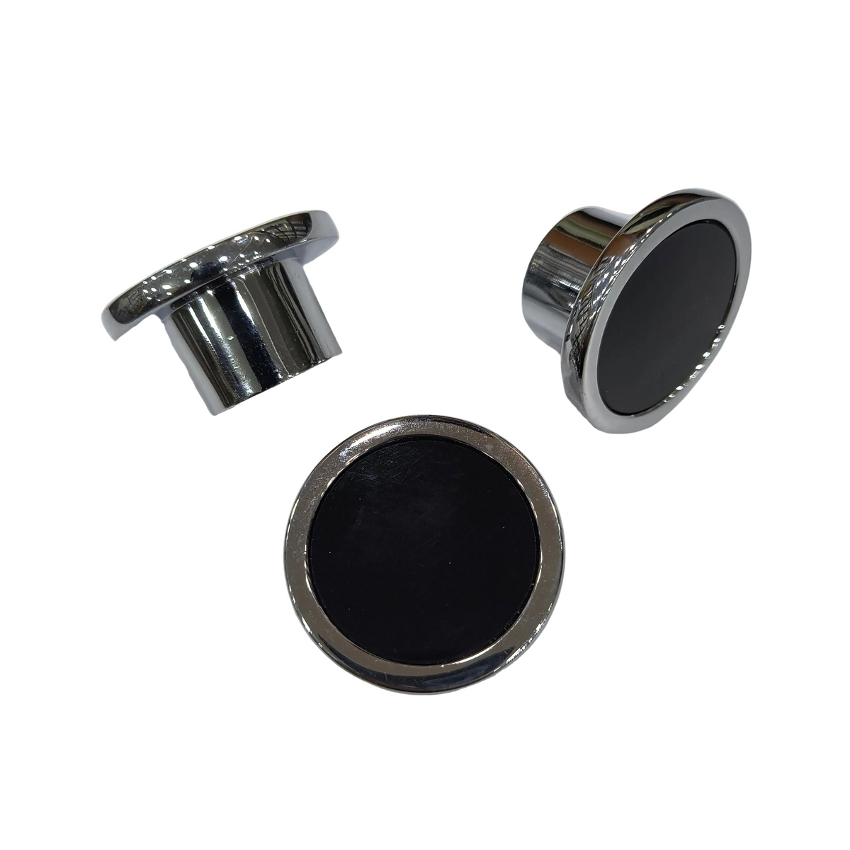 Drawer Knob DK157 (RC157) CP Black Finish Small size DC