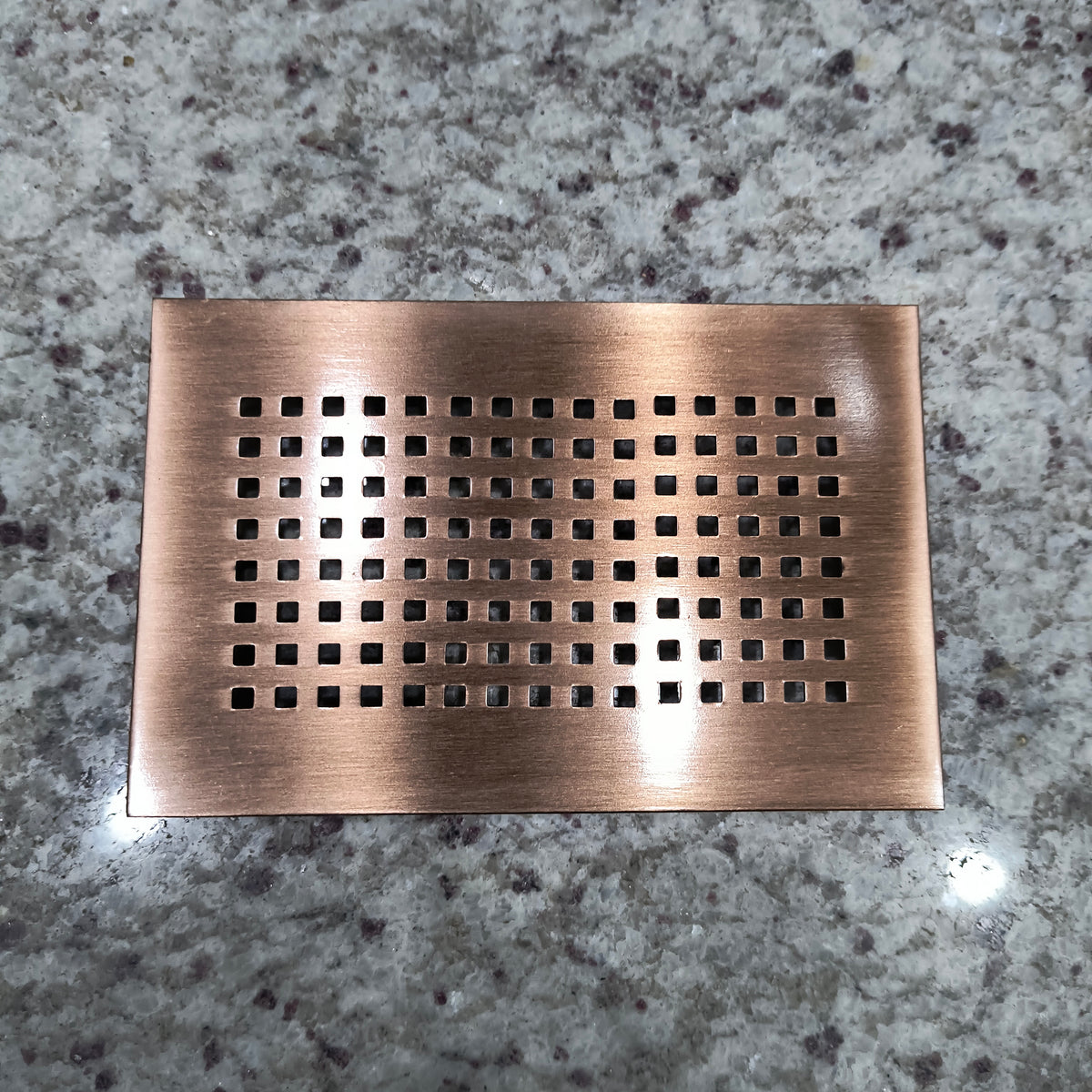 Jali 4x6 Aluminum Material Rose Gold Finish RV