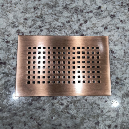 Jali 4x6 Aluminum Material Rose Gold Finish RV