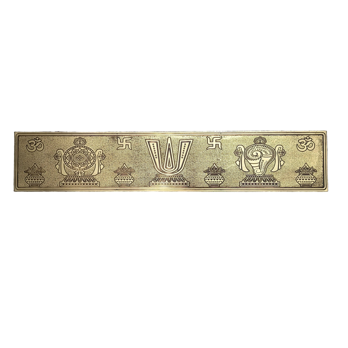 Brass Strip Tirupati Tilak 600x115mm Brass Material Antique Finish PP