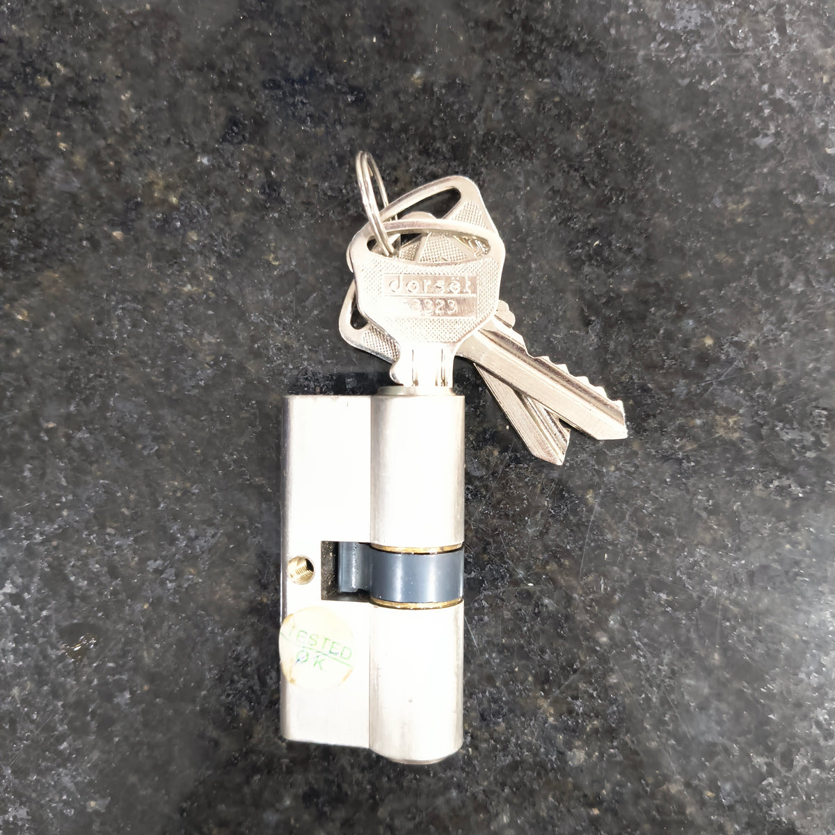 Dorset Pin Cylinder 60mm Two Side Key 60mm SS Finish
