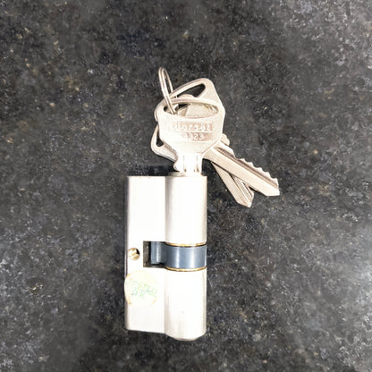 Dorset Pin Cylinder 60mm Two Side Key 60mm SS Finish