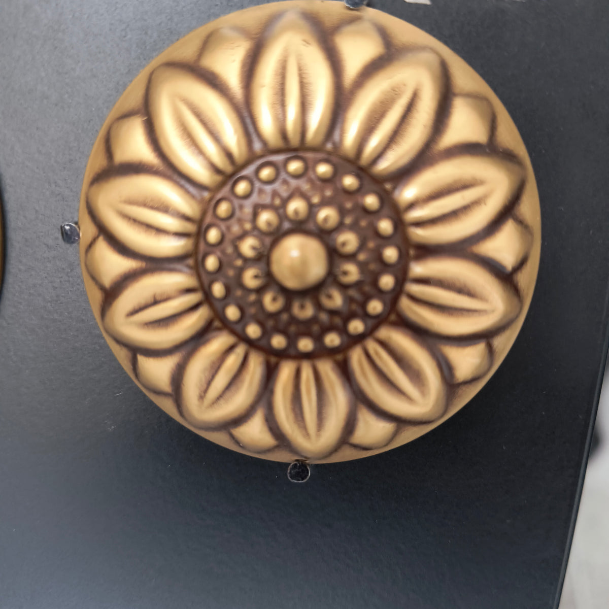 Dom model Bloom 65mm Brass Material Antique Finish PP