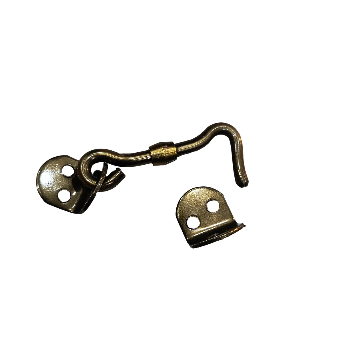 Brass Gate Hook Brass Material Antique Finish Side Plate SS with Centre Gat PRT
