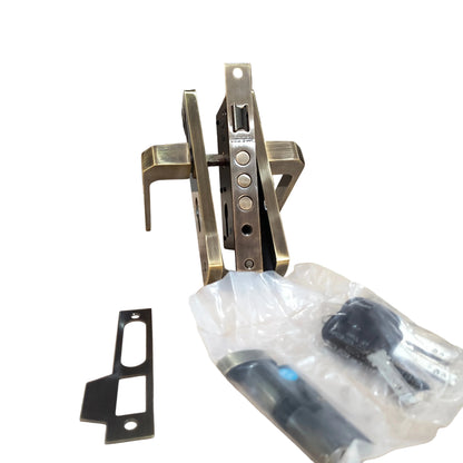 Europa Mortise Lock 903AB Model ME716703S903AB Antique Finish