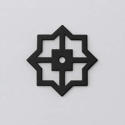Jali Star for Knob 60mm Big Star