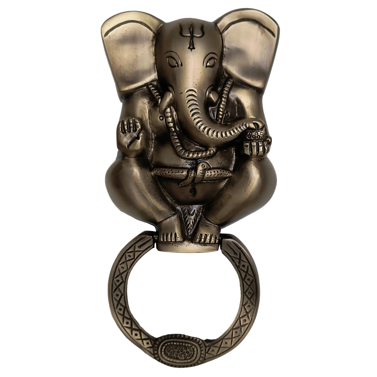 Door Knocker Brass Antique model Siddhi Vinayaka HR