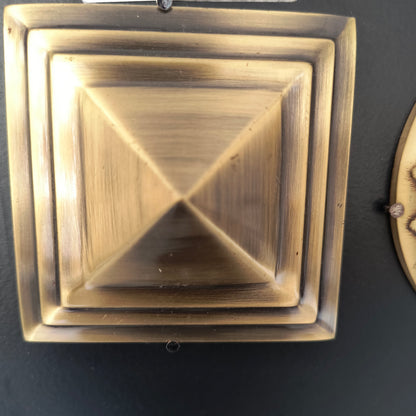 Dom model DSP6 50x50mm Brass Material Antique Finish PP