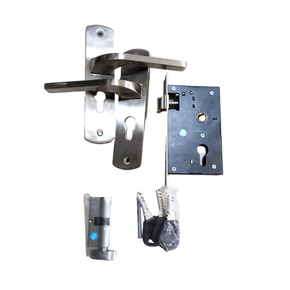 Europa Mortise Lock 902SS Model ME716703S902SS 7" inch EY combo full set 1CK
